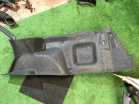 แผงบุห้องเก็บของท้าย SUBARU LEGACY B4 OEM 91144AE000, 94514AE022, 94511AE040, 94511AE050 BEE BE9 BE5 2002 black 18L,15K