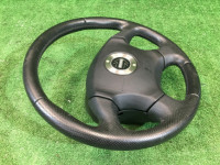 方向盘 кожа SUBARU LEGACY B4 OEM 34311AE080, 98211AE110ML BEE BHE BE5 BE9 BH5 BH9 2002 black 18L,15K