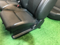 Комплект сидений кожа SUBARU LEGACY B4 OEM 64011AE260ML, 64011AE270ML, 64220AE110ML, 64230AE110ML BEE BE9 BE5 2002 black 18L,15K