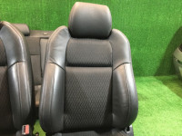 Комплект сидений кожа SUBARU LEGACY B4 OEM 64011AE260ML, 64011AE270ML, 64220AE110ML, 64230AE110ML BEE BE9 BE5 2002 black 18L,15K