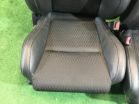 Комплект сидений кожа SUBARU LEGACY B4 OEM 64011AE260ML, 64011AE270ML, 64220AE110ML, 64230AE110ML BEE BE9 BE5 2002 black 18L,15K