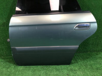 Left rear door SUBARU LANCASTER OEM 60400AE430, 62011AE070, 91111AE070LG BHE BH9 2001 Green 1U7