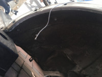左リアフェンダー SUBARU LANCASTER OEM 51410AE170 BH9 BHE 2001 grey 1U2