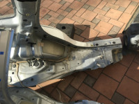 左リアフェンダー SUBARU LANCASTER OEM 51410AE170 BH9 BHE 2001 grey 1U2