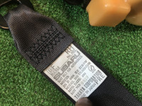 フロントシートベルト SUBARU LANCASTER OEM 64620AE040OB, 64620AE050OB BH9 BHE BH5 2001 grey 1U2