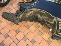 Aleta trasera izquierda SUBARU LEGACY OEM 51490AG0109P BP5  BPE 2007 black 32J
