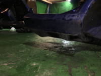 左リアフェンダー SUBARU LEGACY OEM 51410AE150 BHE BH9 BH5 2001 blue 14L,11K