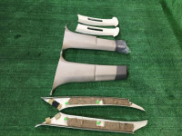 Tapizado de pilares SUBARU LANCASTER OEM 94010AE020GF, 94010AE030GF, 94022AE020AD, 94022AE030AD BH9 BHE BH5 1998 beige 8L5