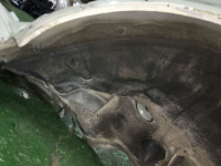 Крыло заднее левое SUBARU LANCASTER OEM 51410AE170 BHE BH9 2000 white 07C