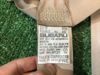 Cinturones de seguridad передние SUBARU LANCASTER OEM 64620AE000GF, 64620AE030GF BHE BH9 2000 white 07C