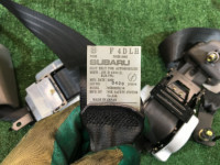 シートベルト SUBARU FORESTER OEM 64611FC440OE, 64611FC470OE SF5 SF9 2000 black 47A
