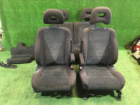 シートセット SUBARU FORESTER OEM 64011FC280OE, 64011FC290OE, 64230FC230OE, 64240FC230OE SF5 SF9 2000 black 47A
