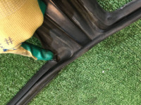 Right door seal SUBARU FORESTER OEM 63521SA000, 63563SA000 SG5 SG9 2003 black 18L