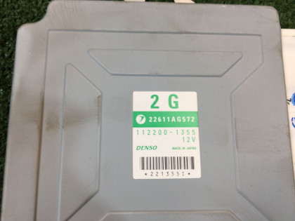 Engine control unit (ECU) SUBARU FORESTER OEM 22611AG572 SG5 2006 EJ205