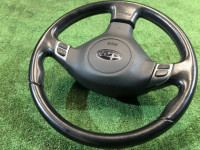 พวงมาลัย MOMO с подушкой SUBARU FORESTER OEM 34311SA150JC, 98211FE230JC SG5 SG9 SG 2006 black 32J