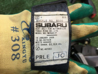 シートベルト SUBARU FORESTER OEM 64620SA420ND, 64620SA410ND, 64660SA060ML, 64660SA070ML SG5 SG9 SG 2006 black 32J