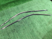 Window deflectors SUBARU LANCASTER OEM 63531AE020, 63531AE030 BHE BH9 BH5 2000 Silver 9G9