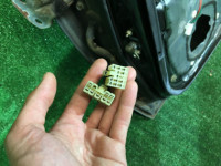 右フロントドア SUBARU FORESTER OEM 61101FC002 SF5 SF9 1998 Black 47A