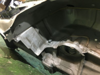 右リアフェンダー SUBARU IMPREZA OEM 51439FG0609P GE7 2008 silver C3S