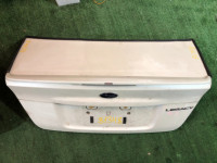 Крышка багажника Спойлер STI SUBARU LEGACY B4 OEM ST9605021140 57509AG0029P 91112AG200WU BL5 BL9 BLE 2004 white pearl 36J