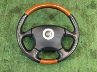 Volante MOMO с подушкой SUBARU LANCASTER OEM 34311AE000ML 98211AE010ML BH9 1998 beige 8L5
