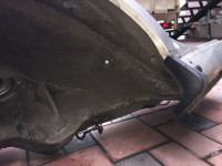 Крыло заднее правое дефект SUBARU LEGACY OEM 51410AE001 BE5 2000 Silver 792