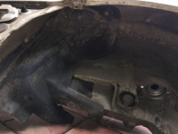 Крыло заднее правое дефект SUBARU LEGACY OEM 51410AE001 BE5 2000 Silver 792
