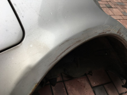 Крыло заднее правое дефект SUBARU LEGACY OEM 51410AE001 BE5 2000 Silver 792