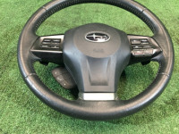 Steering wheel С Airbag SUBARURU LEGACY OEM 34312AJ080VH, 83154AJ250, 98211AJ050VH BMM BR9 BRF BRM BM9 2012 Silver G1U