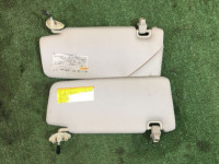 Козырьки солнцезащитные SUBARU OUTBACK OEM 92011AG110OR, 92011AG120OR BP5 BL5 BLE BPE BPH BL9 BP9 2007 silver 39D