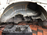 Guarda-lamas traseiro esquerdo SUBARU OUTBACK OEM 51472AG0709P BPE BP9 2005 gold 3M4