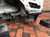 Guarda-lamas traseiro esquerdo SUBARU OUTBACK OEM 51472AG0709P BPE BP9 2005 gold 3M4