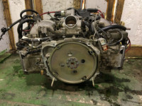 エンジン EJ254DXAKE SUBARU LANCASTER OEM 10100BA530 BH9 BE9 1998 EJ254 AT