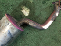 Silencioso trasero STI SUBARU LEGACY B4 OEM 44300AE040 BE5 BE9 1999 EJ206