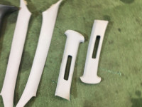 ピラートリム SUBARU LEGACY OEM 94010AE020OB, 94010AE030OB, 94022AE021ML, 94022AE031ML BHE BH9 BH5 2002 White 51E, 96H