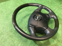 Steering wheel MOMO с подушкой SUBARU LANCASTER OEM 34311AE330 BHE BH9 BH5 2002 Silver 1U2