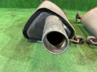 หม้อพักไอเสีย и средняя часть SUBARU OUTBACK OEM 44200AG160 44300AG040 44300AG050 BP9 2004 EJ253 AT