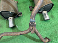 หม้อพักไอเสีย и средняя часть SUBARU OUTBACK OEM 44200AG160 44300AG040 44300AG050 BP9 2004 EJ253 AT