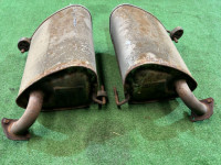 หม้อพักไอเสีย и средняя часть SUBARU OUTBACK OEM 44200AG160 44300AG040 44300AG050 BP9 2004 EJ253 AT