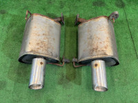 หม้อพักไอเสีย и средняя часть SUBARU OUTBACK OEM 44200AG160 44300AG040 44300AG050 BP9 2004 EJ253 AT