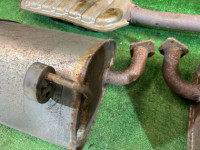 マフラータイコ и средняя часть SUBARU OUTBACK OEM 44200AG050 44380AG010 44380AG000 BPE 2007 EZ30 AT