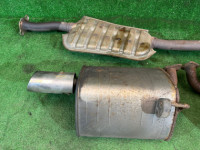 マフラータイコ и средняя часть SUBARU OUTBACK OEM 44200AG050 44380AG010 44380AG000 BPE 2007 EZ30 AT