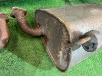 マフラータイコ и средняя часть SUBARU OUTBACK OEM 44200AG050 44380AG010 44380AG000 BPE 2007 EZ30 AT