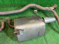 マフラータイコ и средняя часть SUBARU OUTBACK OEM 44200AG050 44380AG010 44380AG000 BPE 2007 EZ30 AT