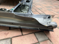 Порог металл правый цвет 65Z SUBARU OUTBACK OEM 51415AG0019P 51430AG0419P BPE 2007 Grey 65Z