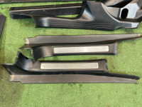 Накладки на пороги MERCEDES-BENZ C-CLASS OEM A2036800935 A2036800735 S203/ W2 2006 SILVER 775U