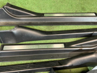 Накладки на пороги MERCEDES-BENZ C-CLASS OEM A2036800935 A2036800735 S203/ W2 2006 SILVER 775U