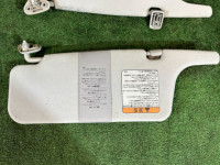 サンバイザー SUBARU LEGACY B4 OEM 92011AE031OB, 92011AE001OB BE5 BH5 BH9 BE9 2000 WHITE 51E