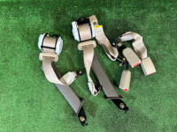 Rear seat belts SUBARU LANCASTER OEM 64660AE000GE 64660AE010GE BH9 1998 BEIGE 8L5