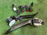 Ремни безопасности задние SUBARU LANCASTER OEM 64660AE000ML 64660AE010ML BH9 2003 GREEN / GREY 1U6